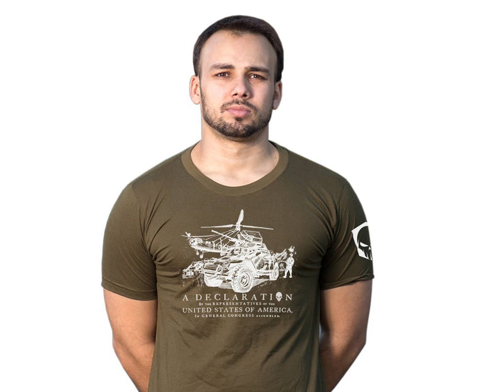 Camiseta Estampada Vintage Verde - Bravo - P