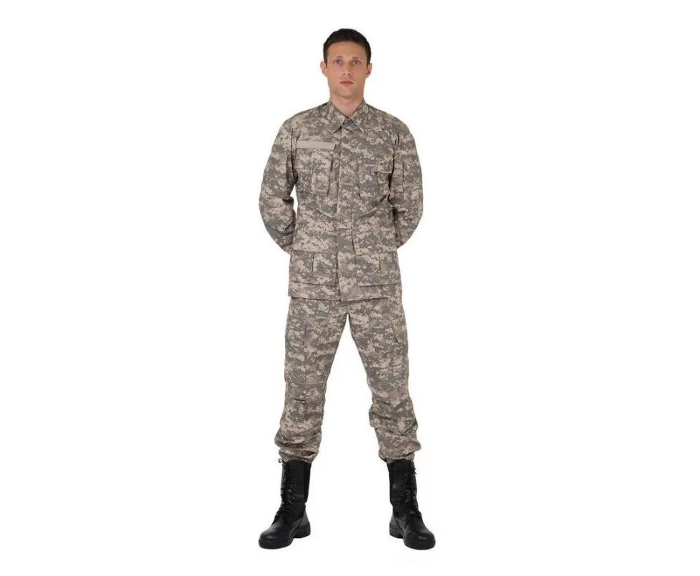 Farda Combate Ripstop Camuflado Digital Areia - Bravo - 38