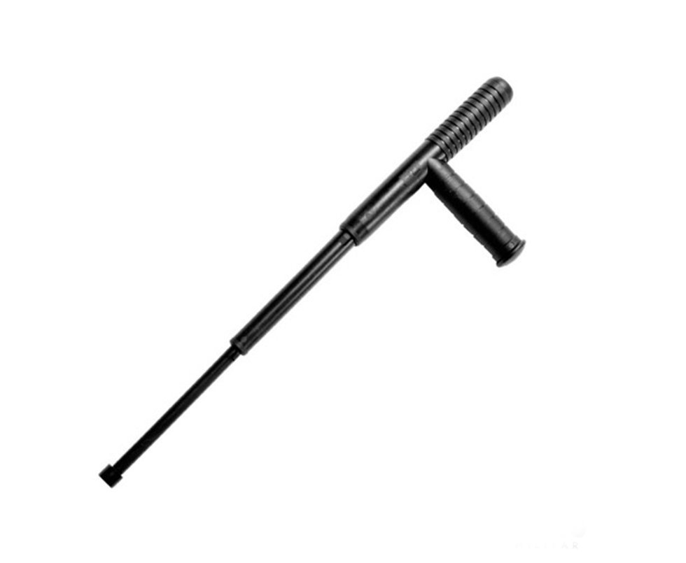 Tonfa Retrátil Em Polímero Preta - Bravo