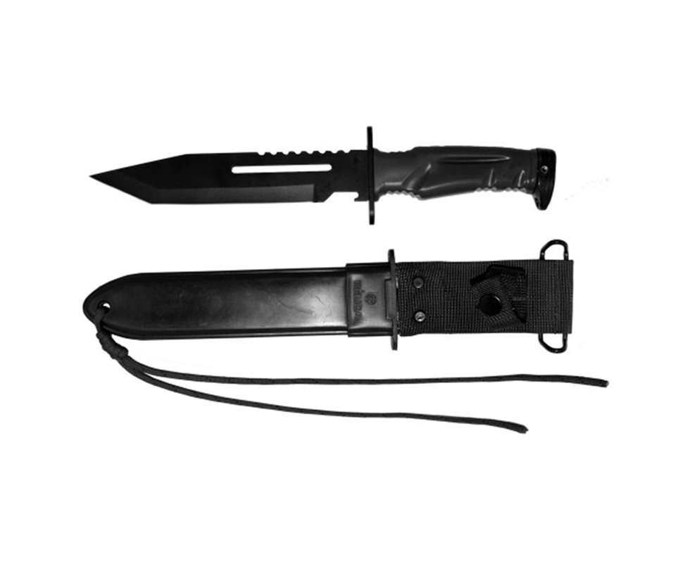 Faca Tatical Bravo Commander Preta - Bravo