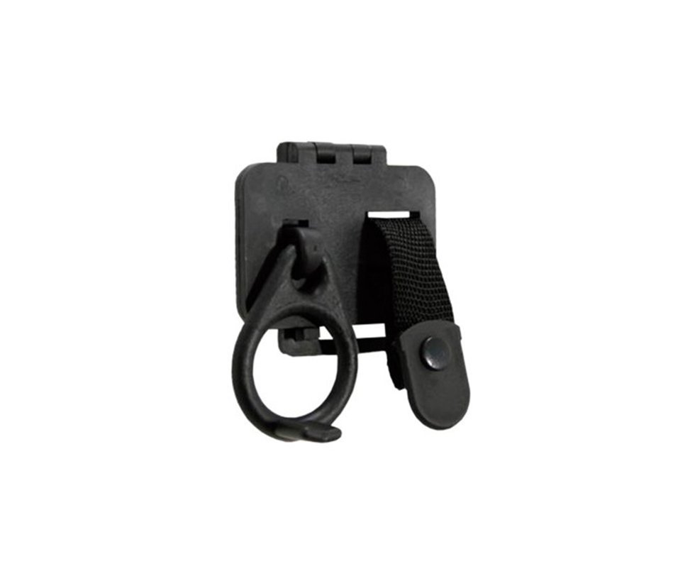 Porta Tonfa Em Polimero Movel Preta - Bravo