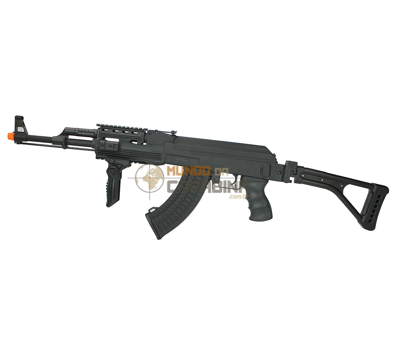 Rifle De Airsoft Ak47 Tactical Semi/metal - Cal 6,0 Mm - Bivolt - Cyma