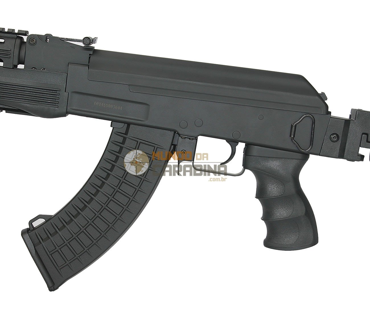 Rifle De Airsoft Ak47 Tactical Semi/metal - Cal 6,0 Mm - Bivolt - Cyma
