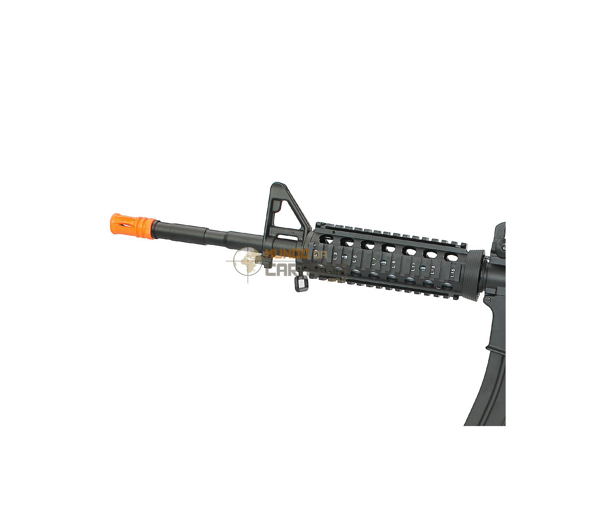 Rifle De Airsoft M4a1 Ris Long Full Metal - Bivolt - Cal 6mm - Cyma