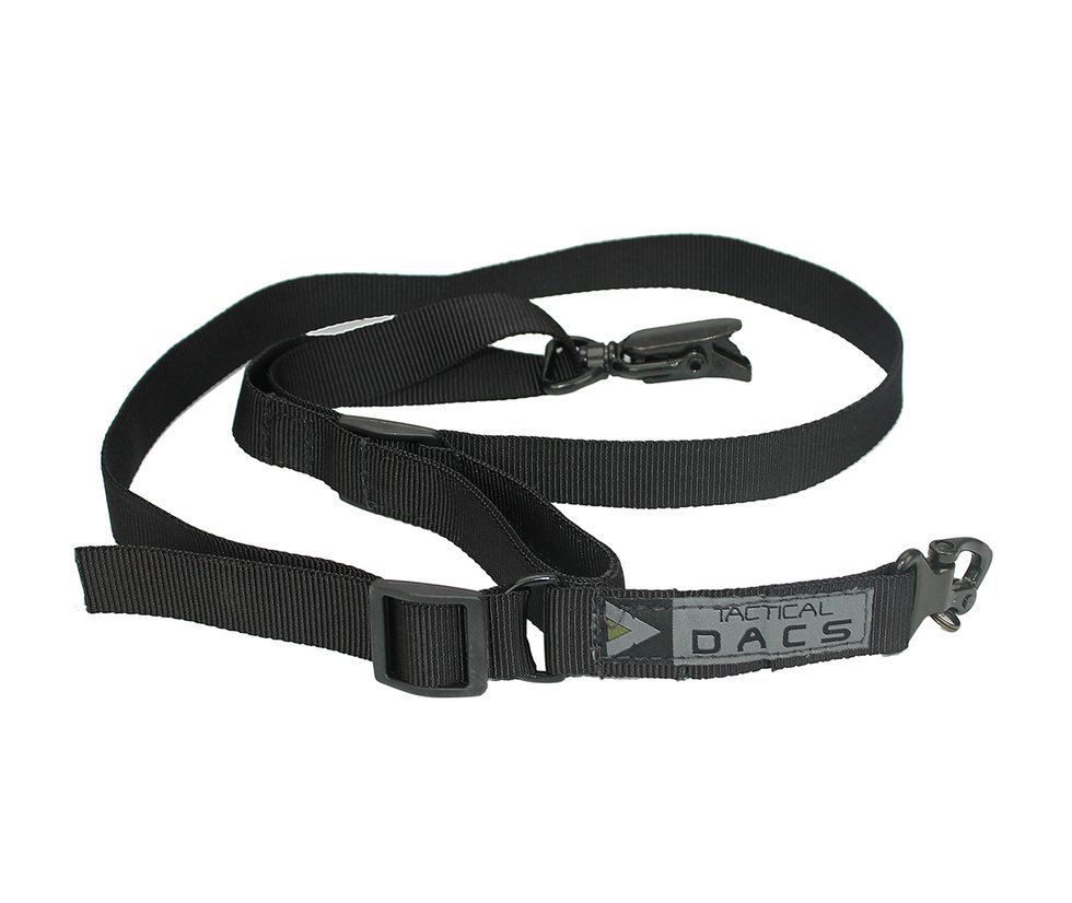 Bandoleira Em Nylon - Hrt 2 Pontas - Preta - Dacs