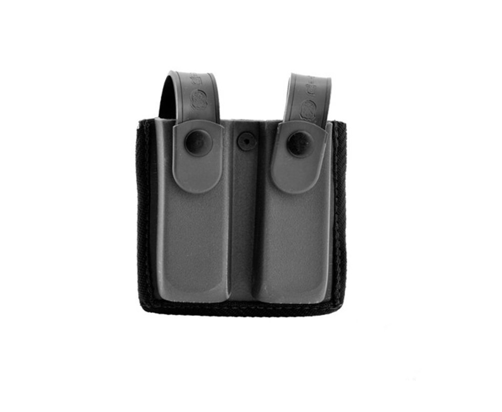 Porta Carregador Modular Duplo Preta - Bravo