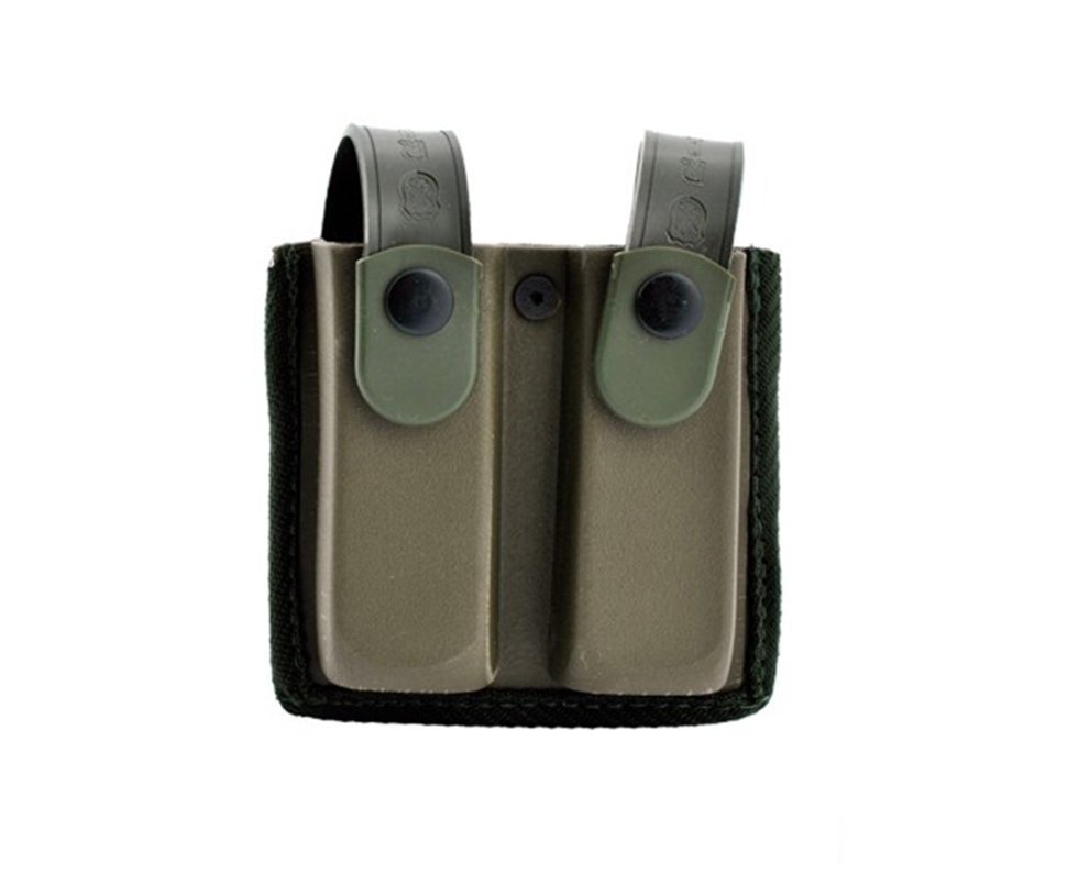 Porta Carregador Modular Duplo Verde - Bravo