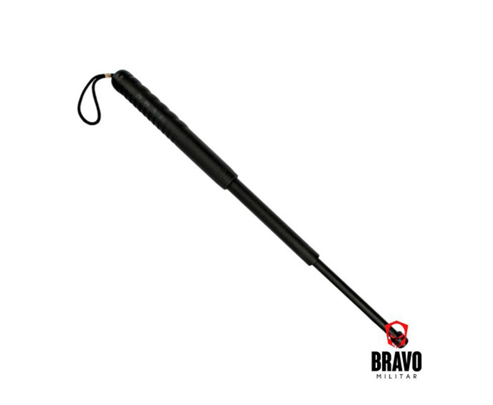 Bastão Retrátil Em Polímero Com Porta Bastão - Bravo