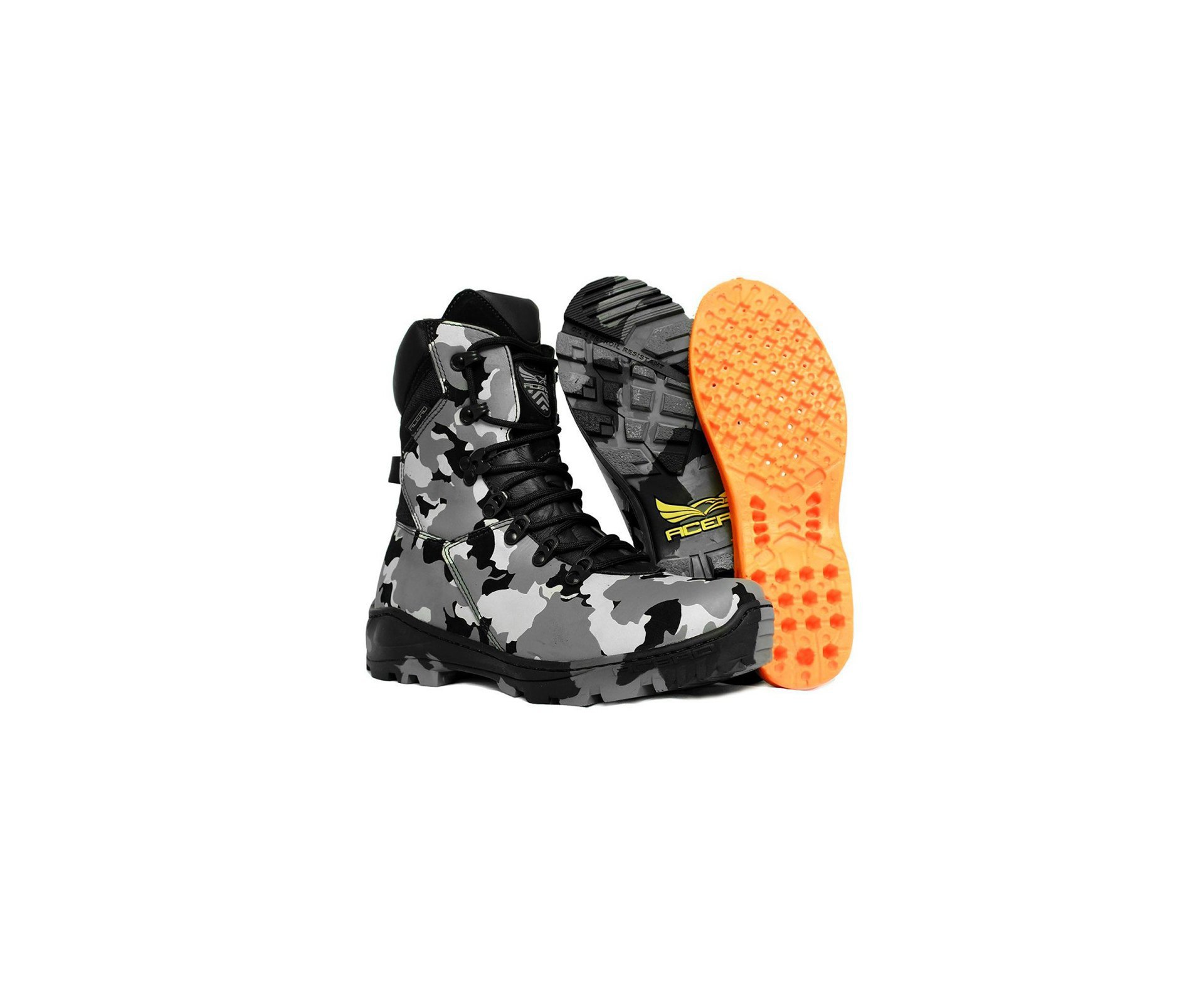 Coturno Tiger Assault - Preto/grafite - Acero - 43