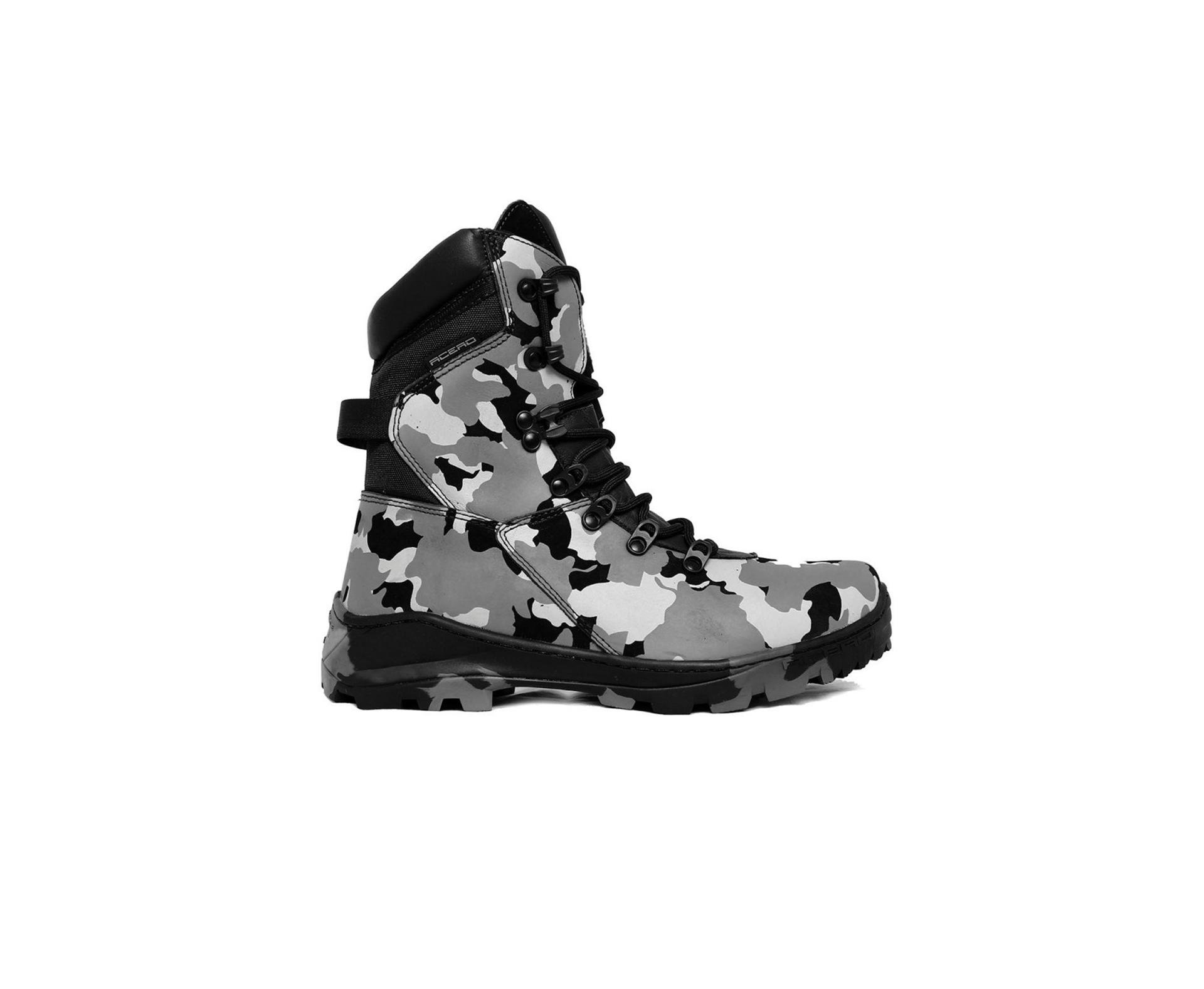 Coturno Tiger Assault - Preto/grafite - Acero - 43