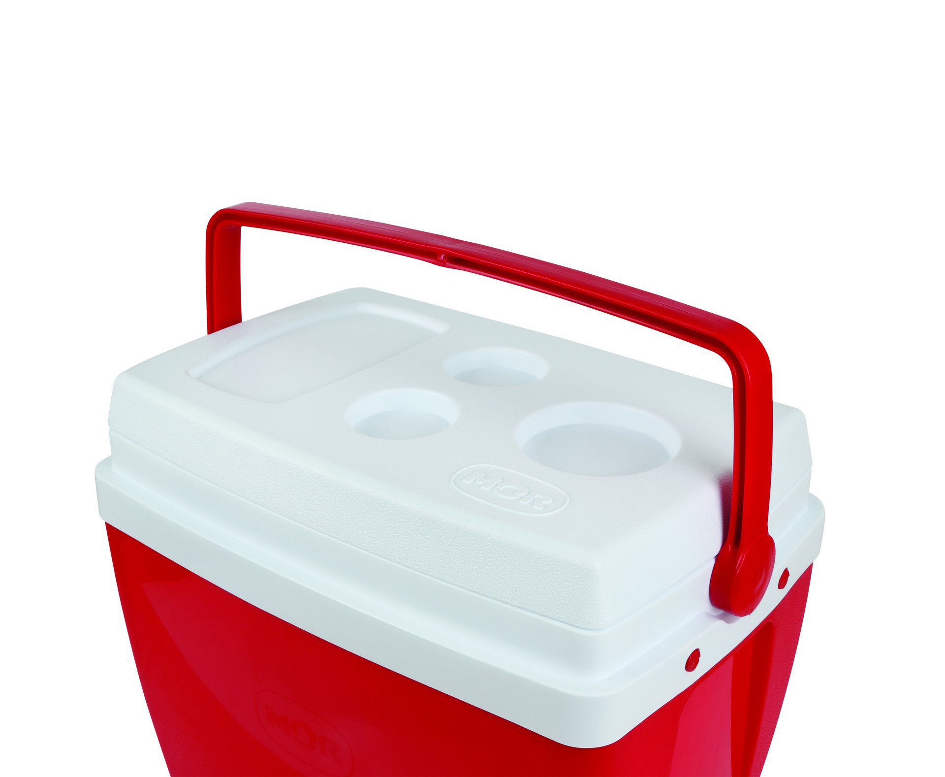 Caixa Termica 34 Litros Vermelha Com Alça - Mor