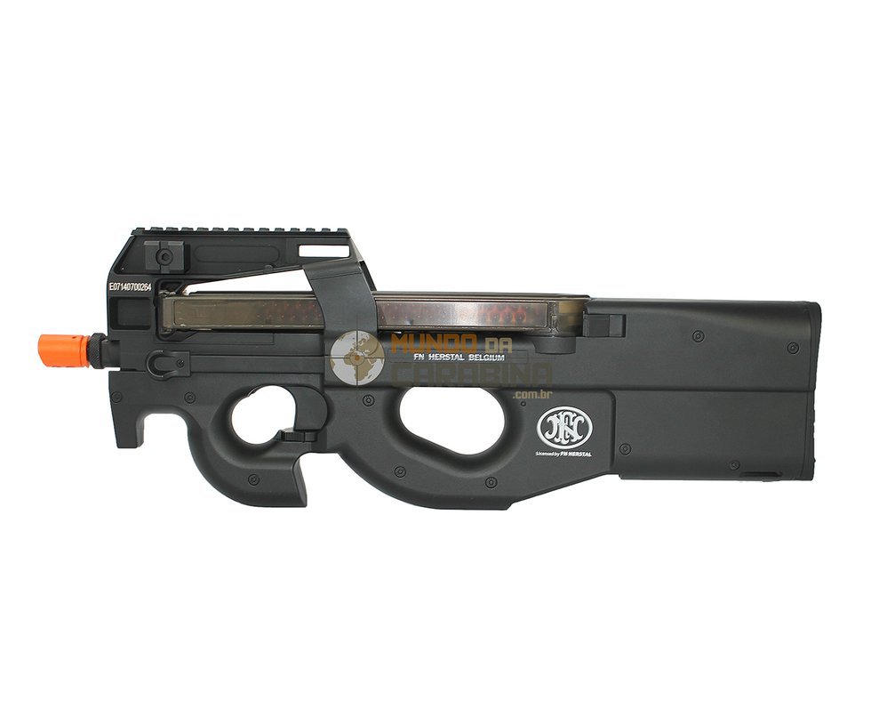 Rifle De Airsoft Fn P90 - Calibre 6,0 Mm - Bivolt -fn Herstal - Bivolt