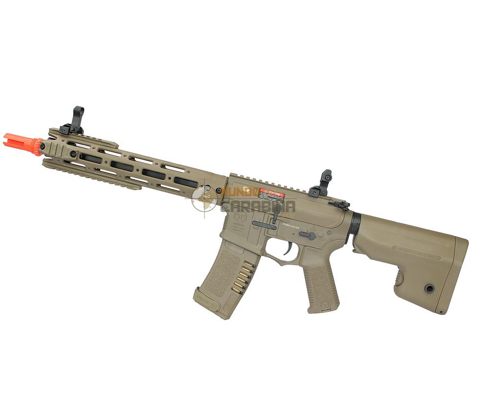 Rifle De Airsoft M4 Ris Long Amoeba Am-009-de - Cal 6.0mm - Ares