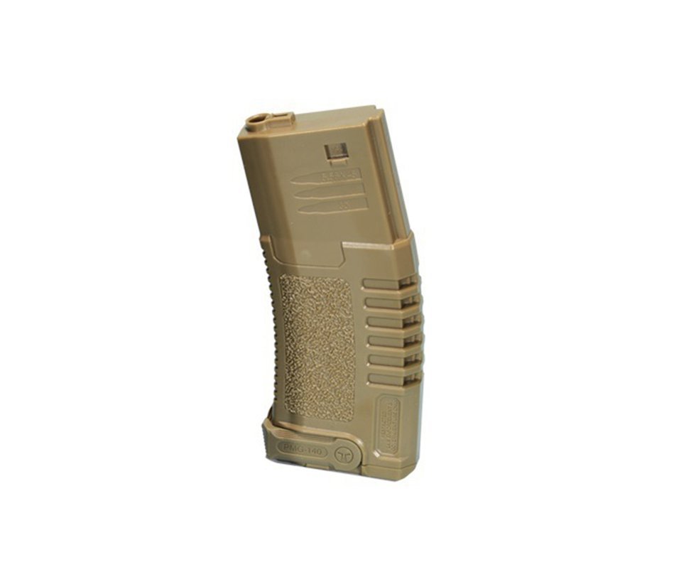 Magazine Para Airsoft Mid Cap Modelo Am4-140s-10-de 140 Rounds - Ares