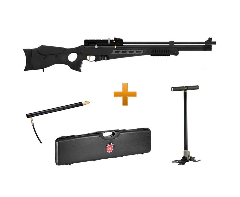 Carabina Pcp Hatsan Bt65sb Elite 5.5 + Case + Cilindro Extra + Bomba Pneumática