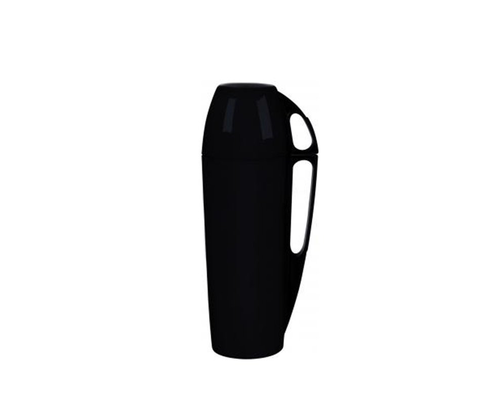 Garrafa Térmica Eleganza 1,0 Litro Preta - Mor