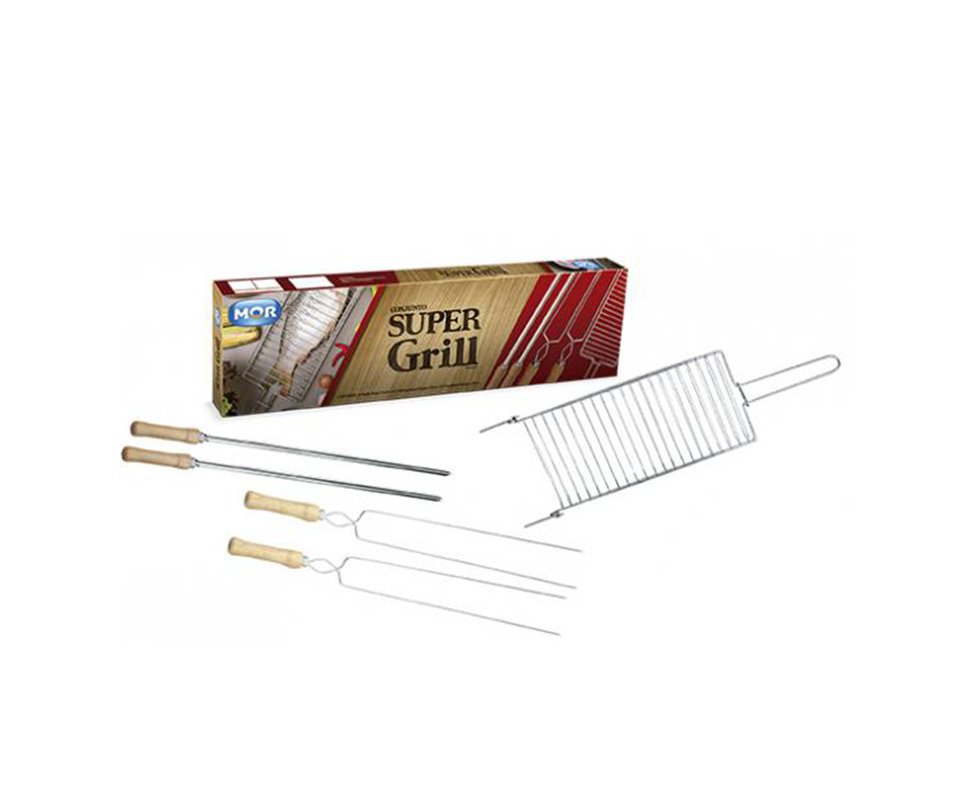 Conjunto Super Grill - Mor