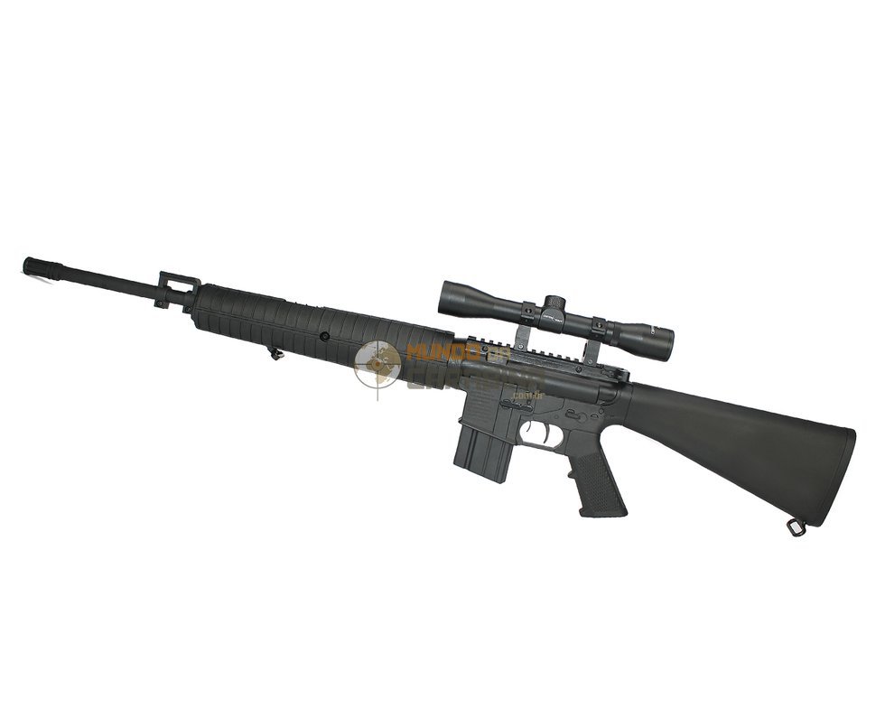 Carabina De Pressão Mtr77np Gas Ram Tatical Cal 4,5mm - Crosman + Luneta Center Point 4x32