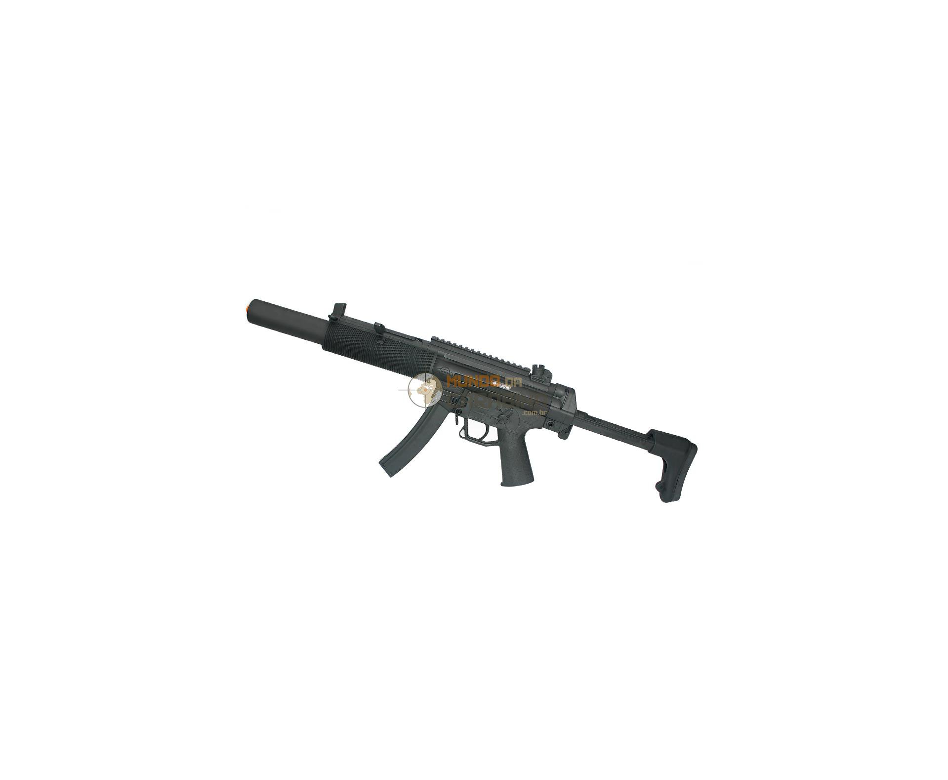 Rifle De Airsoft Gsg 522 Is Blow Black - Full Metal - Calibre 6,0 Mm