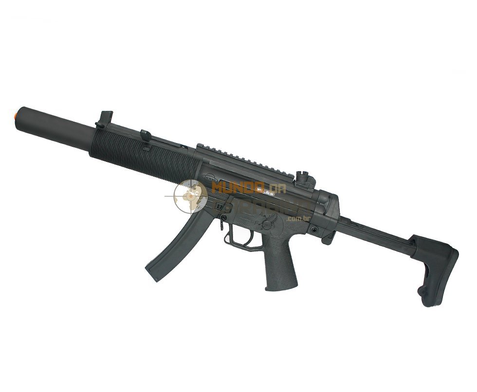 Rifle De Airsoft Gsg 522 Is Blow Black - Full Metal - Calibre 6,0 Mm