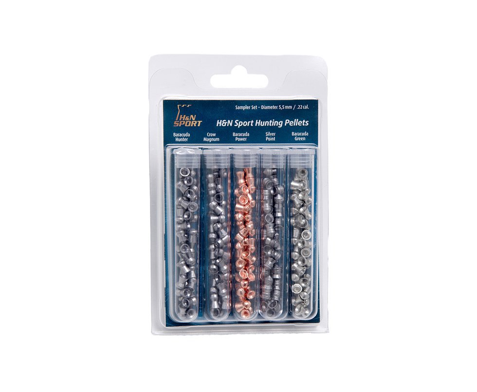 Chumbinho Sampler Hunting - Calibre 5,5 Mm - Blister Com 5 Tipos