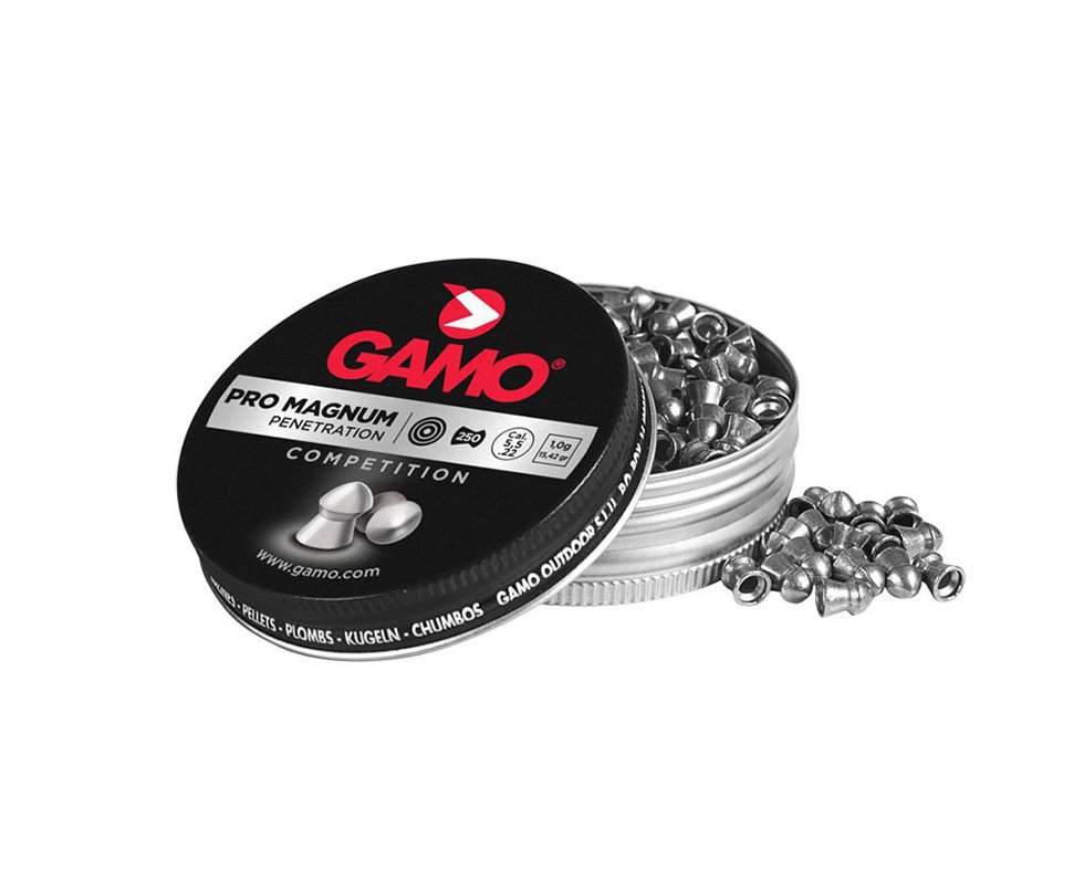 Chumbinho Pro-magnum - Calibre 5,5 Mm - 250 Unidades - Gamo