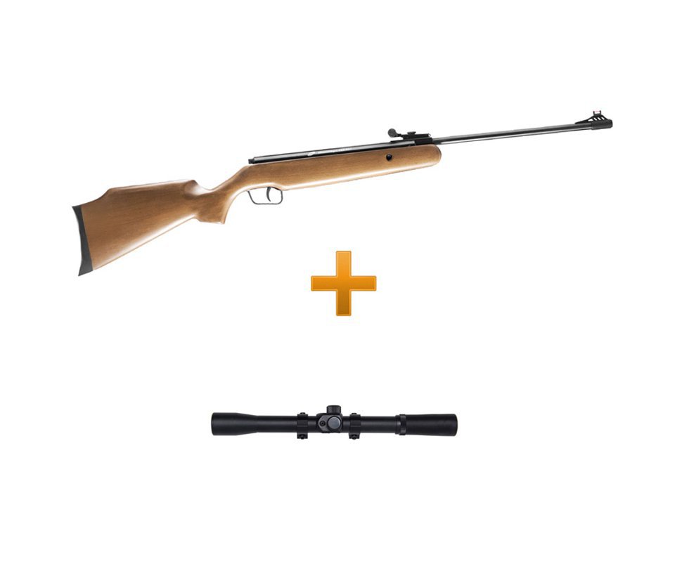 Carabina De Pressão Bam B12-6 F22 - Calibre 5,5 Mm + Luneta 4x20