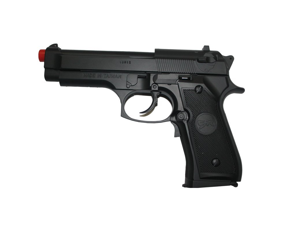 Pistola De Airsoft Pt92 Blow Back- Calibre 6,0 Mm - Src Gn 0401