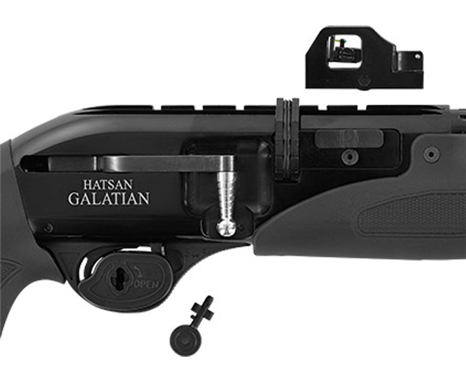 Carabina De Pressão Pcp Galatian Iii - Calibre 5,5 Mm - 14 Tiros - Hatsan + Case Original