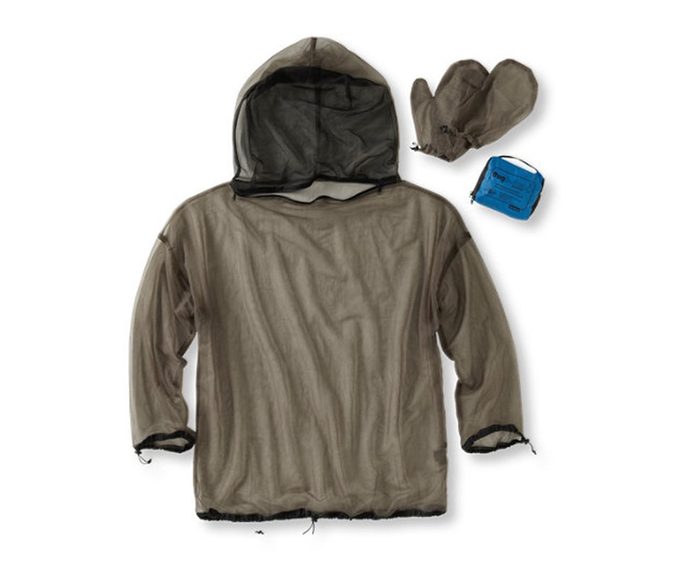 Mosquiteiro Bug Jacket Com Capuz E Luvas