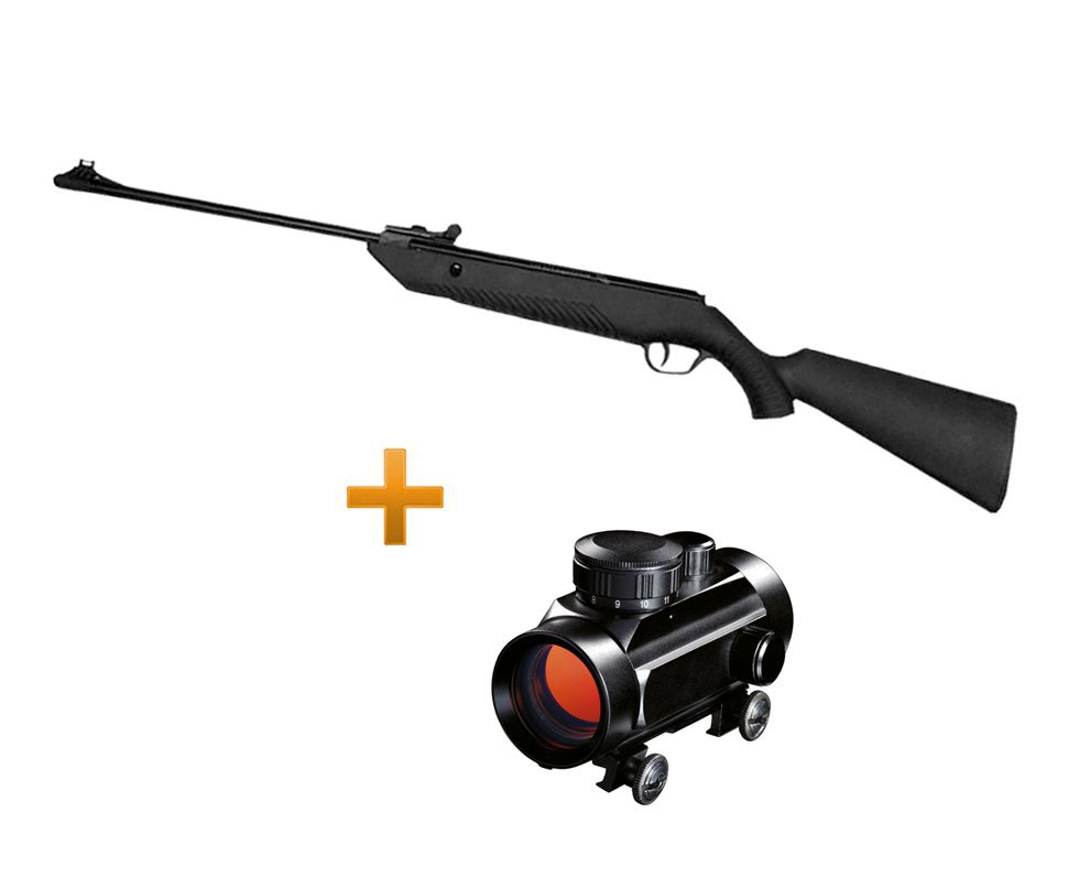 Carabina De Pressão Cbc B12-s 4,5mm + Red Dot 1x30