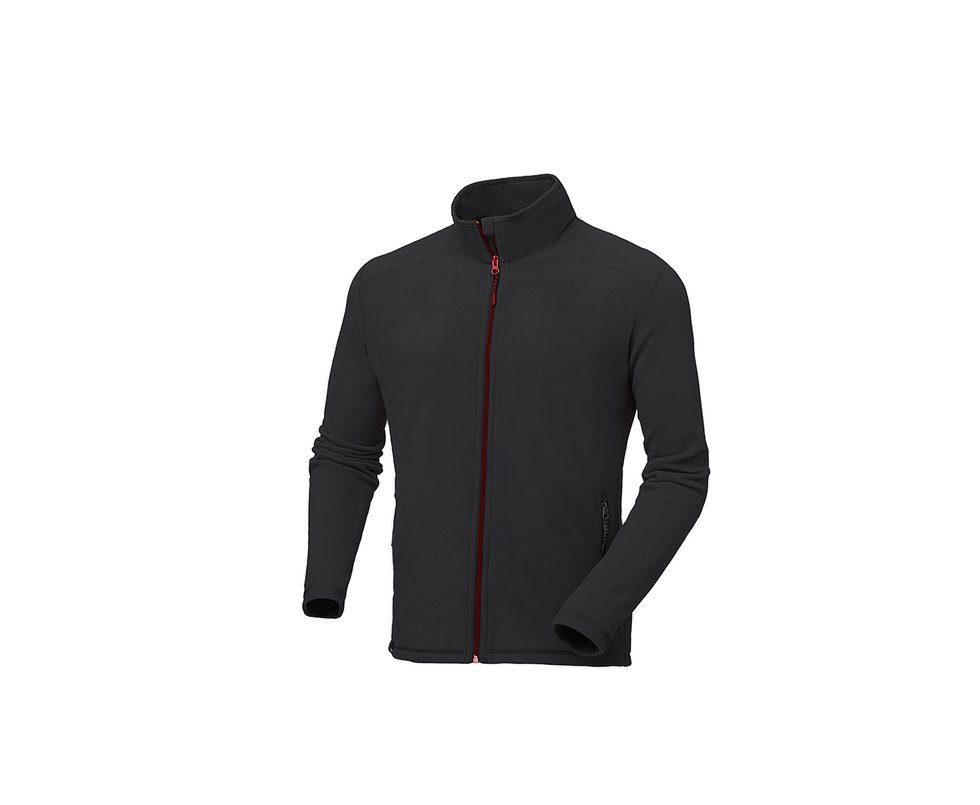 Jaqueta Microfleece Preto - Solo