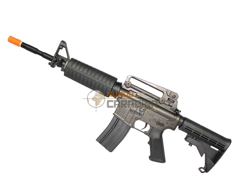 Rifle De Airsoft Colt M4a1 - Full Metal - Calibre 6,0 Mm - King Arms