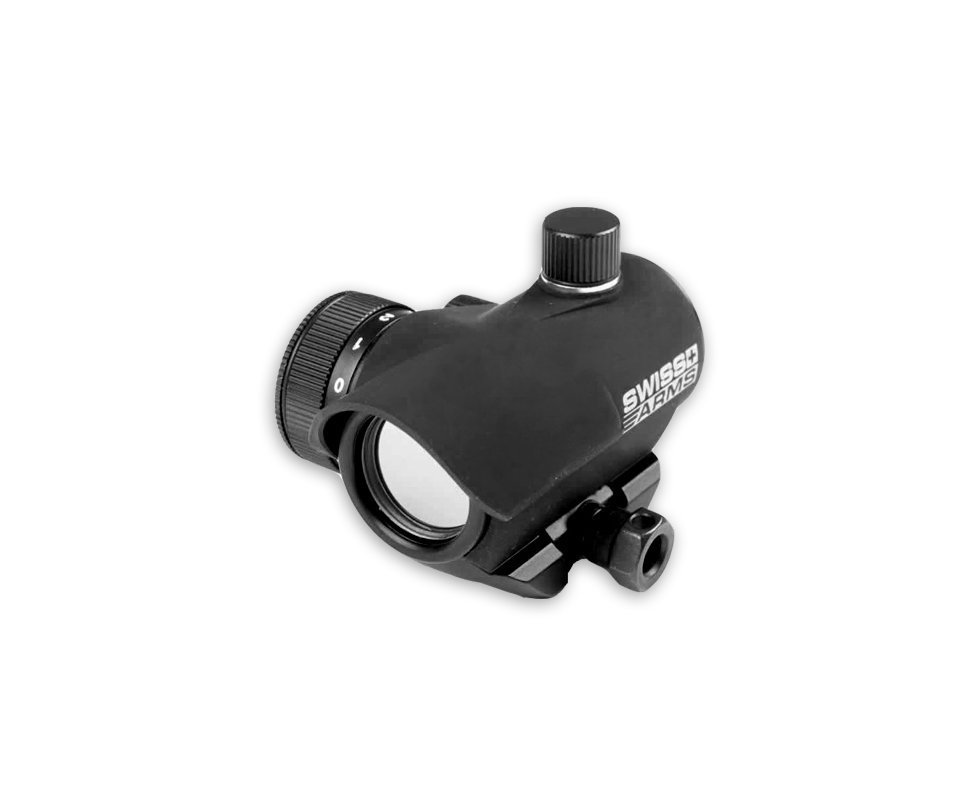 Mini Mira Holográfica Swiss+ Arms (red Dot) - 1 X 20