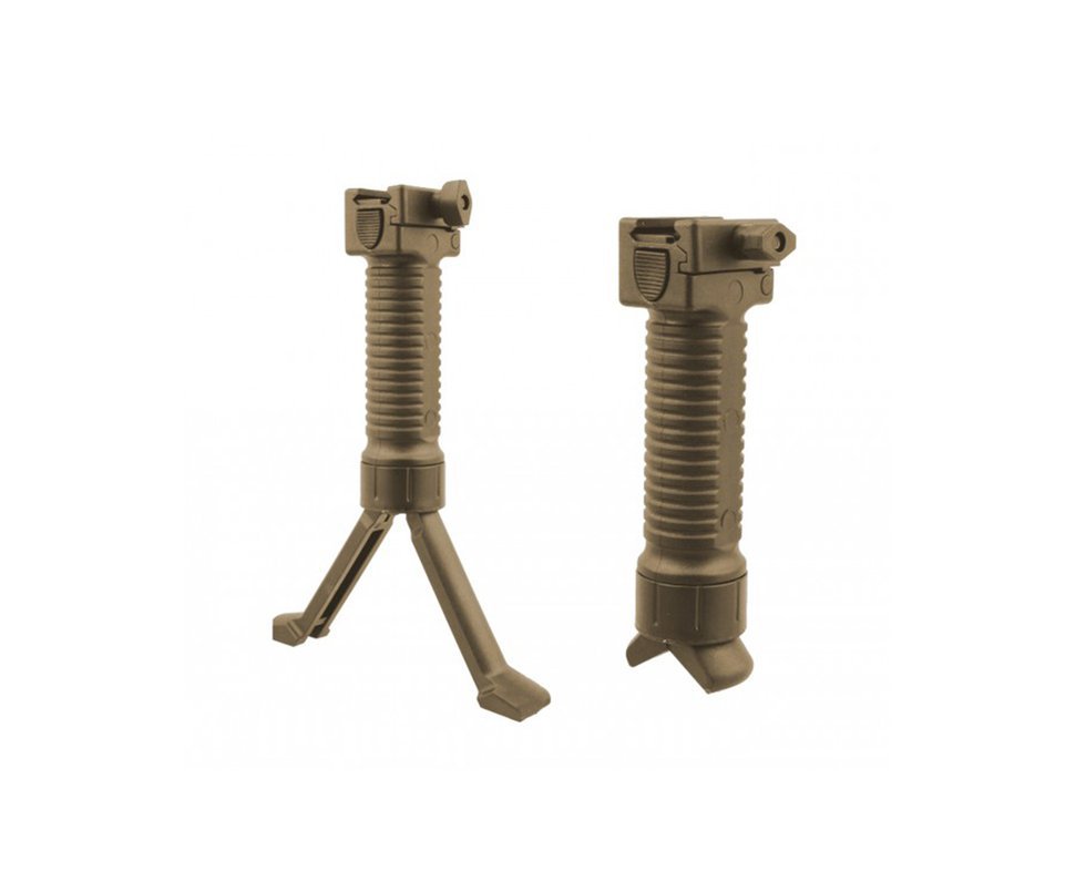Bipé Tan Para Rifles Airsoft - Lancer Tactical
