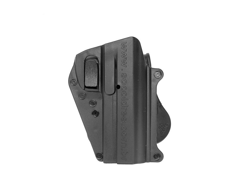 Coldre Cintura Para Pistola Imbel M1d 1,2,5 E Pt100 Destro So Coldres