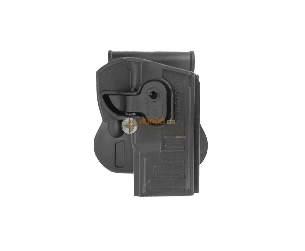 Coldre De Cintura Com Trava Pistola Taurus Pt 24/7 -838-840 (destro) - So Coldres