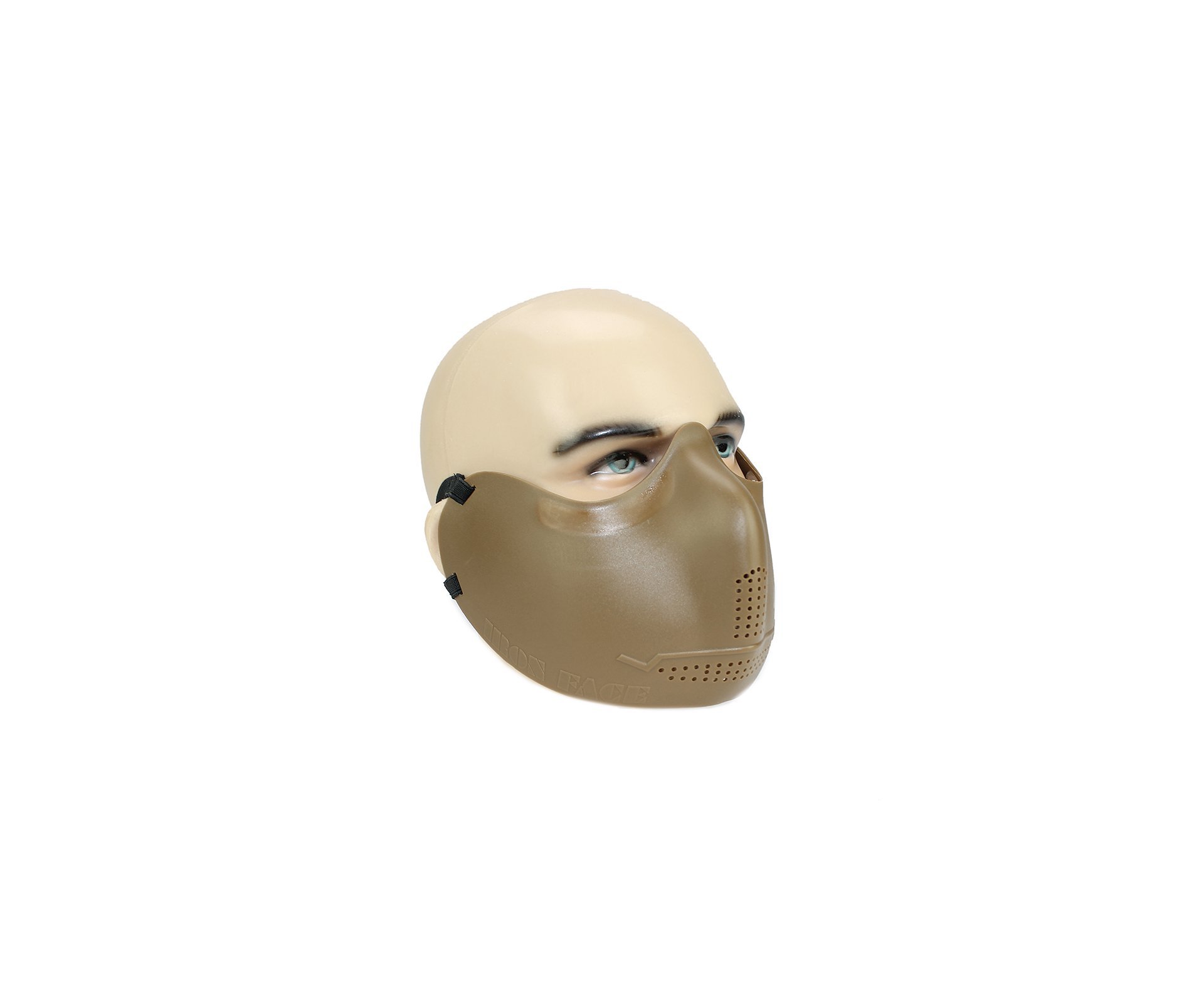 Máscara De Borracha Flexível (iron Face Tan) - Hakkotsu