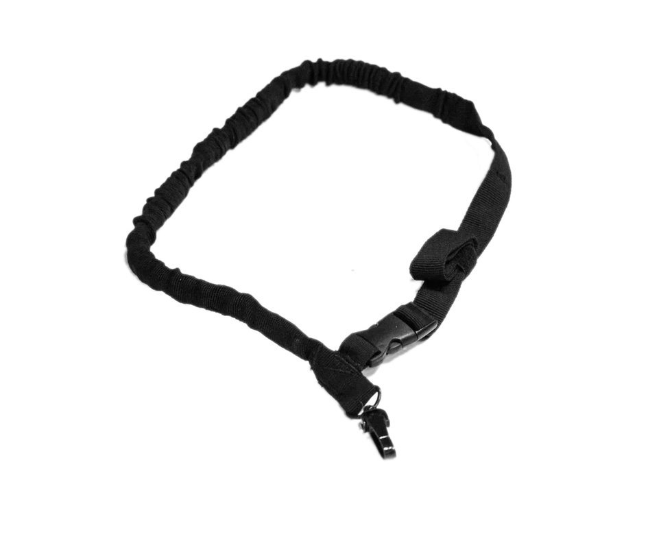 Bandoleira 1 Ponta C/ Elastico - Preta - Warfare