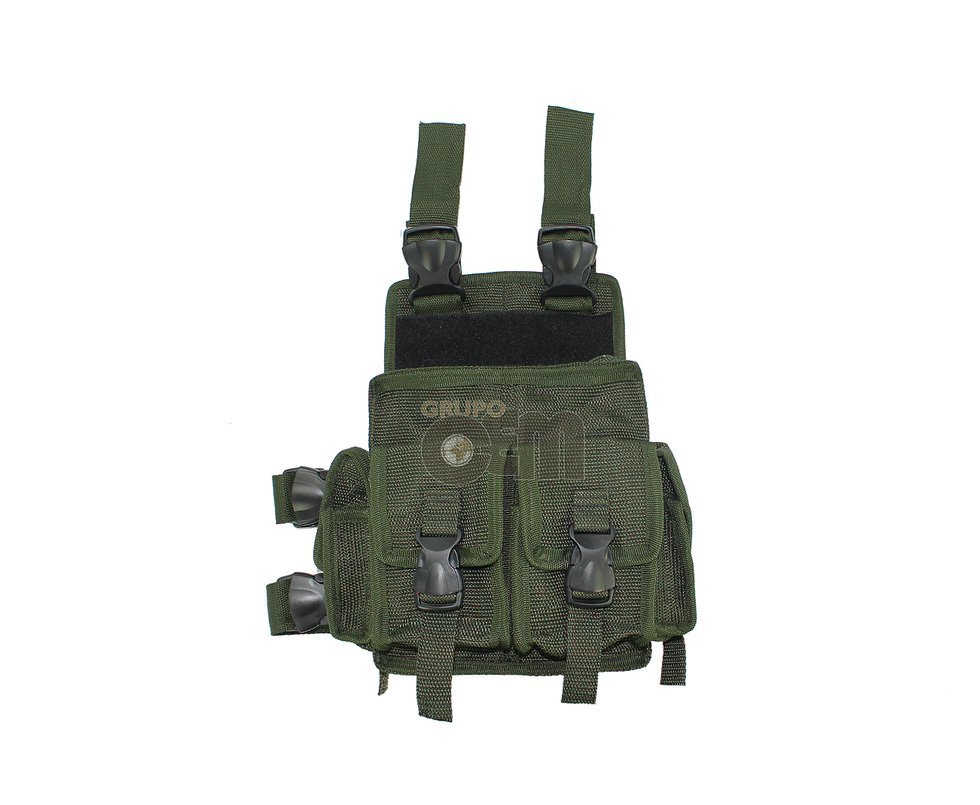 Bornal Cadarço 4 Bolsos Verde - Mug