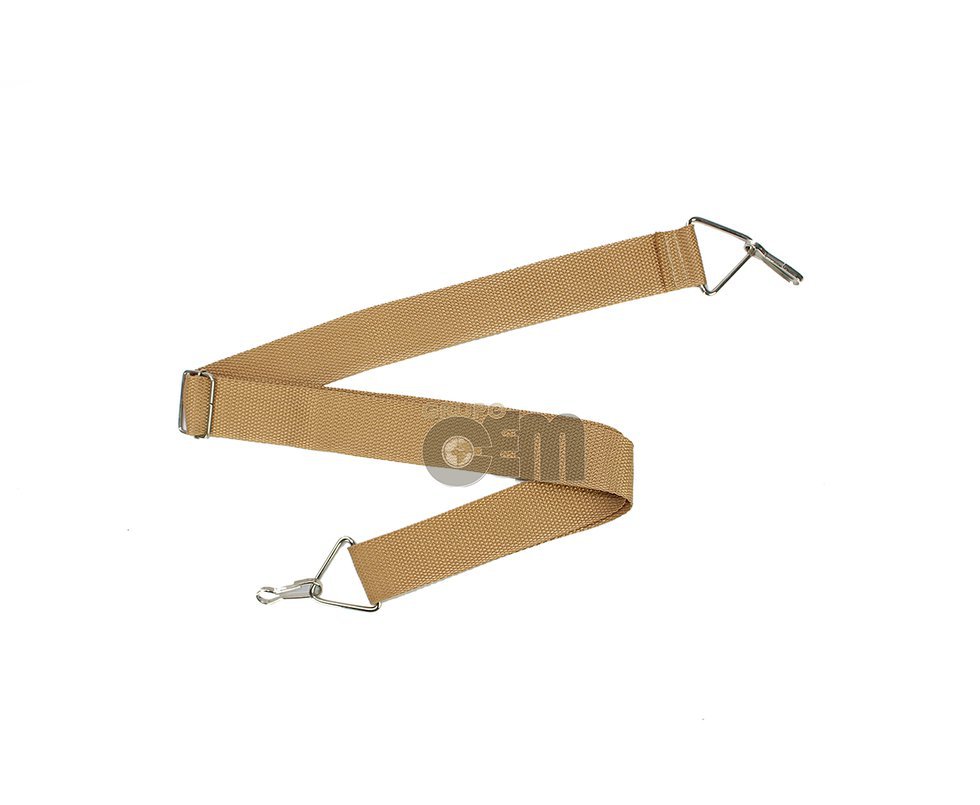 Bandoleira 2 Pontas Presilha De Aço Tan - Mug