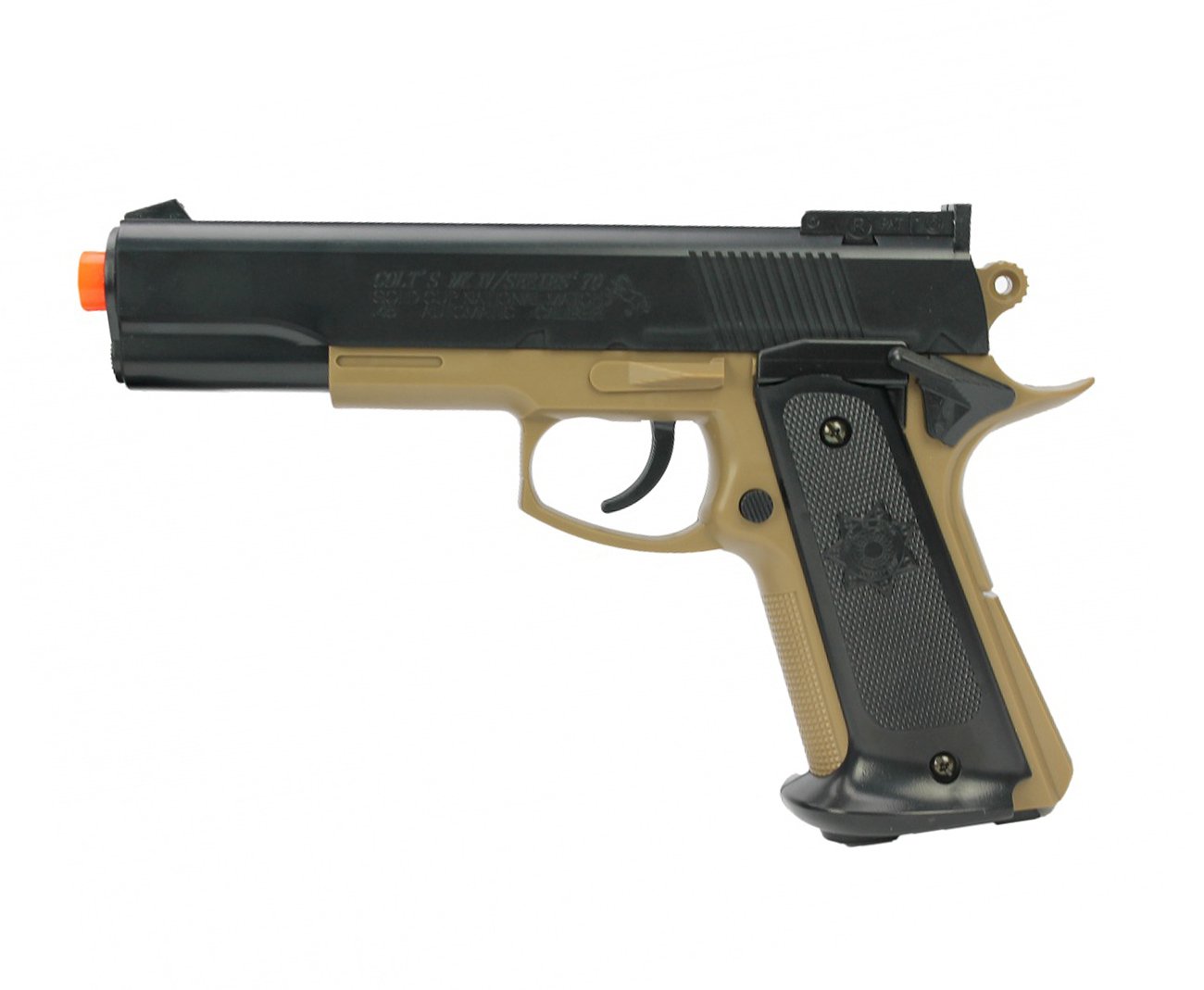 Pistola De Airsoft Colt Mk Iv Spring Abs Cal 6mm - Cyber Gun