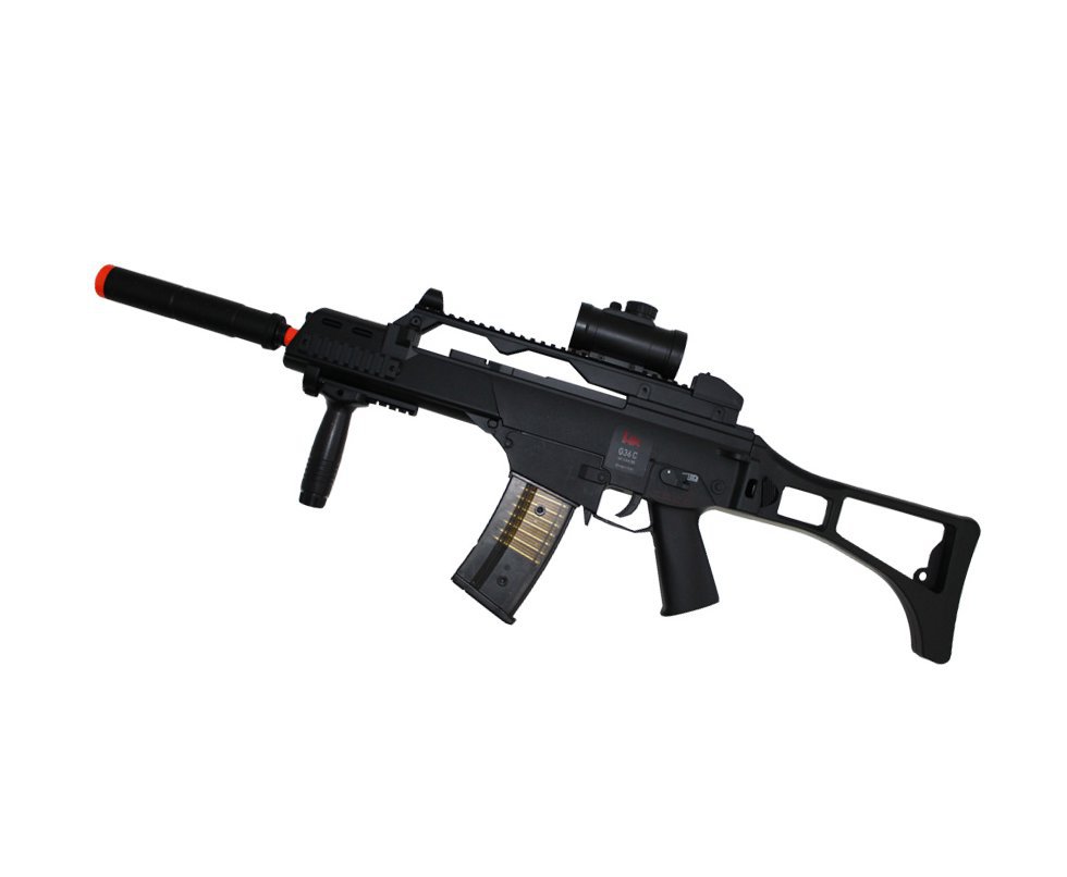Rifle De Airsoft G36c - Calibre 6,0 Mm Elétrico  110/220v Bivolt - Heckler & Koch