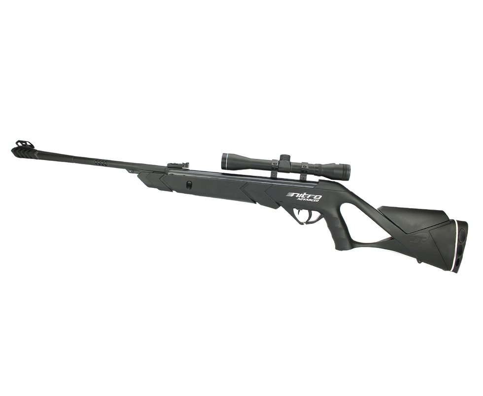 Carabina De Pressão Cbc F18 Advanced Nitro - Cal 4,5 + Luneta 4x32