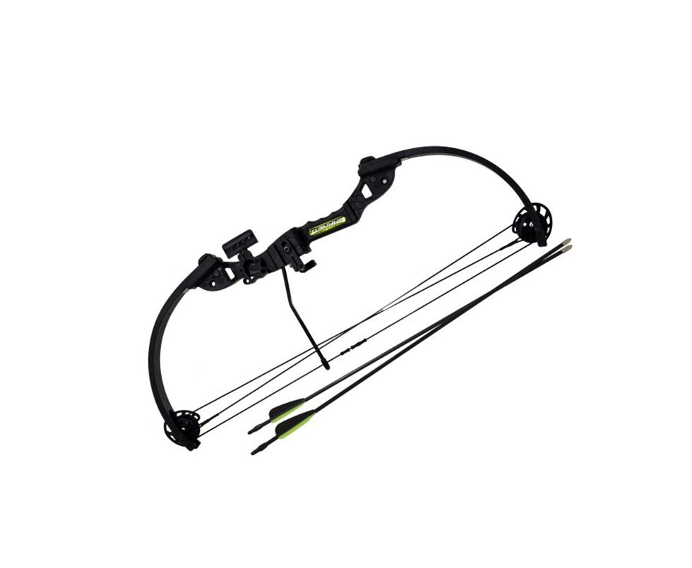 Arco Composto Tom Cat 20-22 Lbs - C/ 2 Flechas 20" - Verde - Barnett