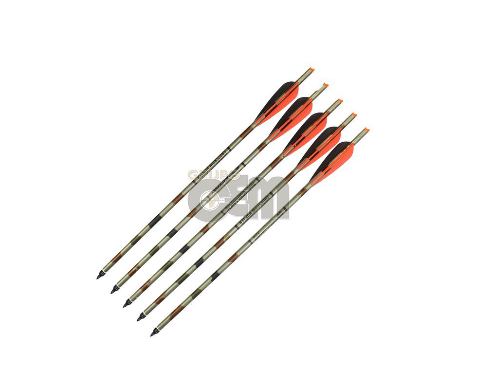 Conjunto Barnett Com 05 Flecha Carbono 18" Para Balestras