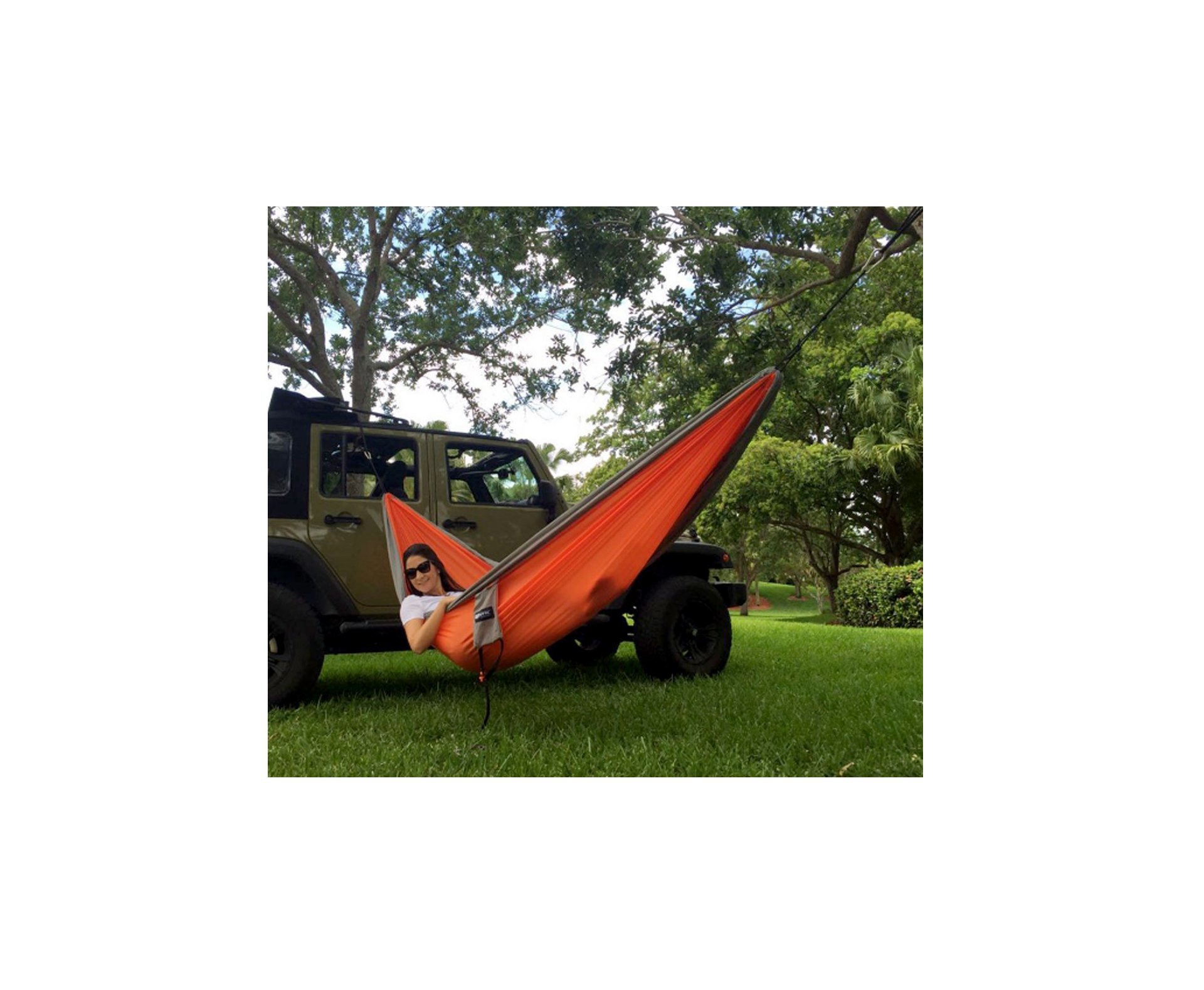 Rede Kokun Solteiro Laranja E Cinza - Nautika