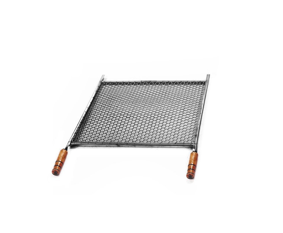 Grelha Aço Inox 50x50 - Zatti