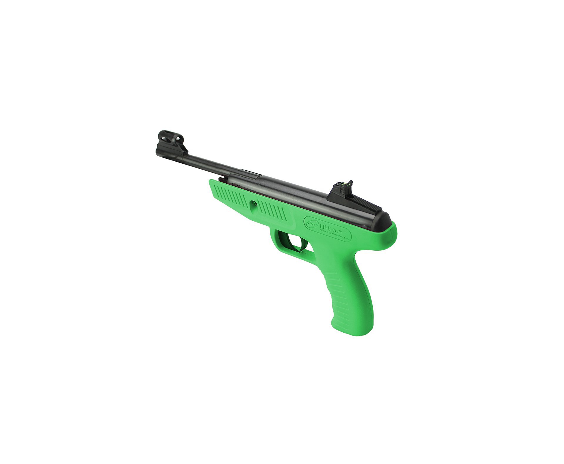 Pistola De Pressão Cbc Life Style Verde - Calibre 4,5 Mm