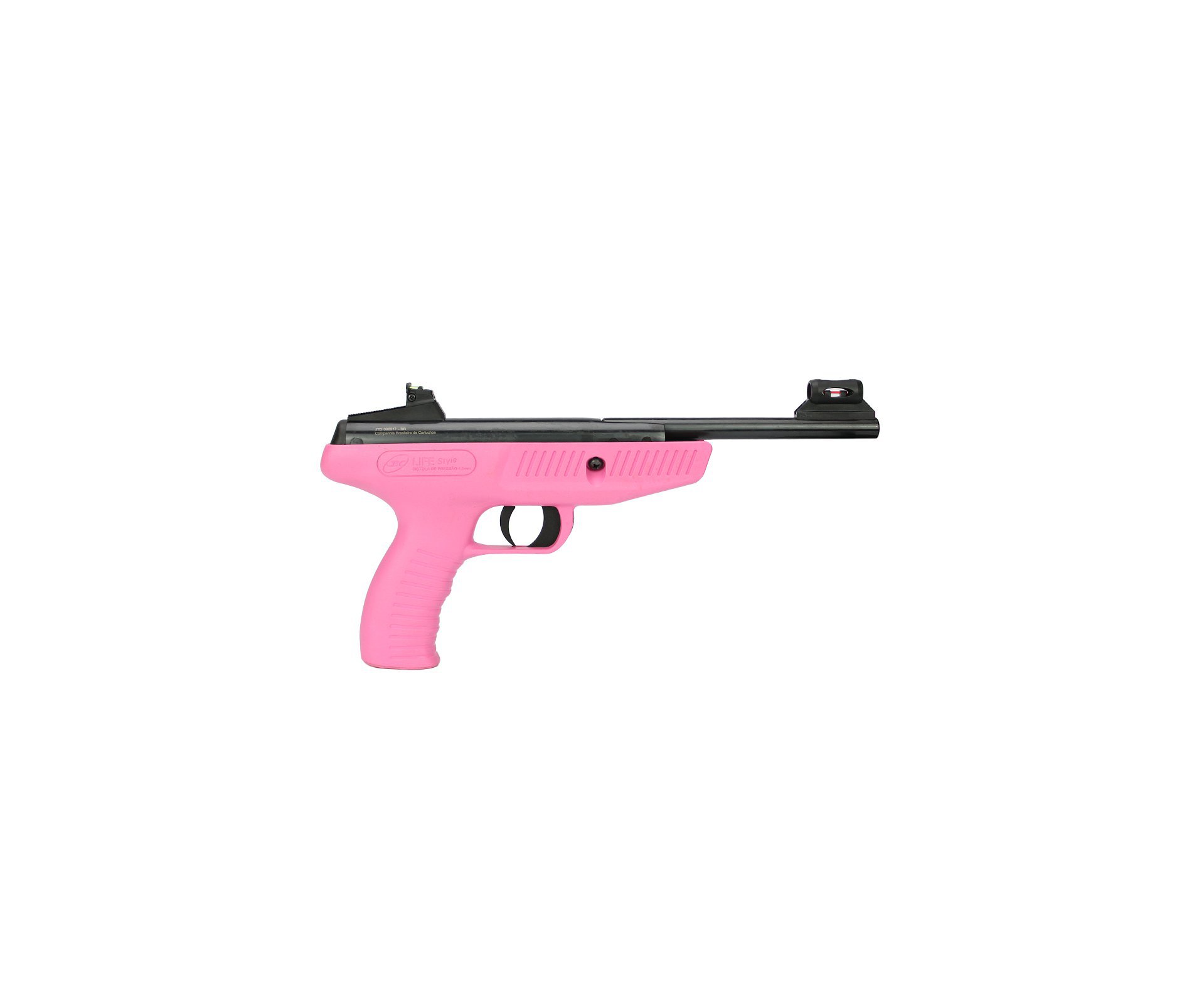 Pistola De Pressão Cbc Life Style Rosa - Calibre 4,5 Mm